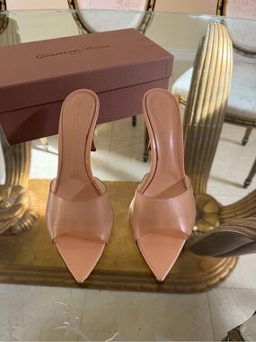Gianvito Rossi Elle mules 85mm size 39